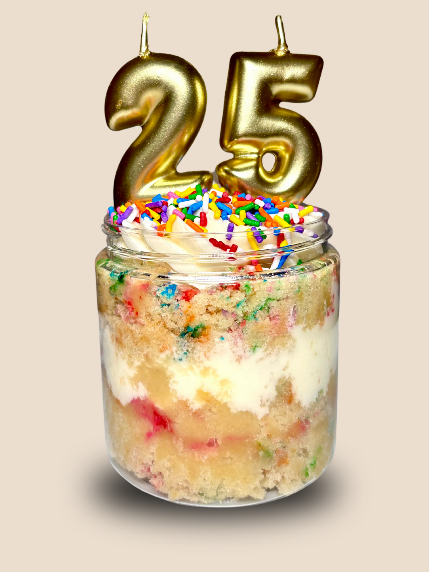 Birthday Cake Jar Set